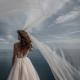 These bridal hairstyles work well with a headpiece.